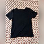 Harley Davidson Vintage Y2K 2000  Lace V Neck Black Short Sleeve Size Medium Photo 3