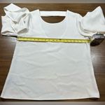 Bardot Women’s Size 8 (M) White Flare Long Sleeve Top Photo 3