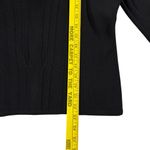 Colette Mordo For Sadimara Top Black‎ Strappy Long Sleeve Women’s Size Large Black Photo 9