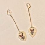 Guitar pick earrings Photo 2