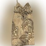 Reiss NWOT  Rosie Animal print faux wrap dress belted v neck dress size 2 Photo 2