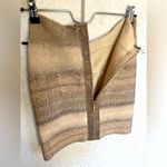 Herve Leger EUC  snakeskin bandage mini skirt small Photo 4