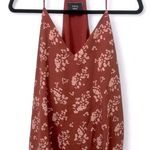 VICI racer back loose fit patterned tank with adjustable spaghetti straps size M Photo 0