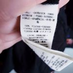 Free People Black Floral Two Face Long Sleeve Mini Dress Photo 5