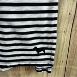 Victoria's Secret PINK Black and White Striped Tee Photo 2