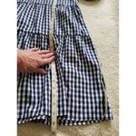 AVA & ESME Womens Black Tiered Pouf Sleeve Jewel Neck Short Fit + Flare Dress S Photo 5