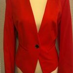Gianni Bini Blazer Size 10 Dark Coral/Red Photo 0