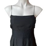 Juicy Couture Feather Hem Black Silk Dress, Sz 2 Photo 8
