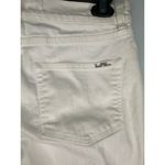 LRL Lauren Jeans Co. White Denim Women's Size 4 Stretch Straight Leg Polo RL Photo 3
