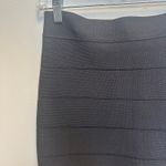 Bebe  Slate Gray Bandage Bodycon Mini Skirt Indie Sleaze Y2K Going Out Size Small Photo 2