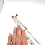 Kate Spade  Gold tone Signature Logo Pendant Charm open‎ spade designer necklace Photo 1