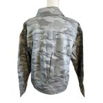 Democracy  Crop Twill Jacket Dusty Slate Size Small NWT Photo 4