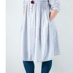 Cotton Dobby Cathy Dress White Size L Photo 2