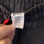 FIGS  Yola Skinny Charcoal Jogger Pants with Red Accents Size XS Petite XS/P Photo 1