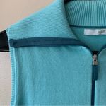 NWT Liz Golf Sleevless Sweater Half Zip Folded Collar Size XL Photo 2