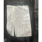 ZARA Pleated Mini Skirt Women's XS Black Vegan Leather Button Accent Photo 7