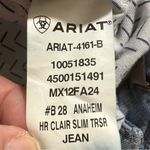 Ariat  Women’s High Rise Claire Slim Trouser Jean Flare Leg Size 26R EUC Photo 11