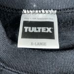 Tultex Vintage Halloween Puff Paint Sweatshirt with Cat & Pumpkins Size XL Photo 2