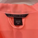 Victoria's Secret Victoria’s Secret Lightweight Satin Robe Coral and Lace Small Photo 5