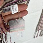 Hamamatsu City Japan Multicolor Striped Scarf NWT Pink Photo 5