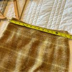 J.Crew Sunnie Golden Wool Plaid Pencil Skirt. Size 2. Photo 9