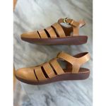 FitFlop  Brown Leather Fisherman Ankle Strap Comfort Sandal Photo 3