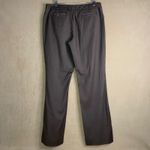 Mossimo Denim Mossimo Stretch Womens Dress Pants Trousers Brown Straight Leg Comfort Sz 10 EUC Photo 1
