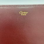 
Cartier Burgundy Leather
Envelope Flap Clutch Photo 4