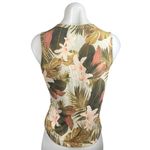 Old Navy Active Go Dry Multicolor Floral Sleeveless Muscle Tee Crop Tank Top S Photo 1