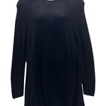 J Jill Merino Wool Sweater Dress Black Medium Photo 0