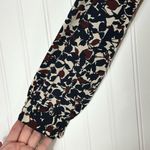 Loft Ann Taylor Long Sleeve Wine Red & Navy Shorts Romper Women’s Size 2 Photo 5