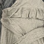 Chaser Gray Women's Ruffle Top Size M by Photo 1