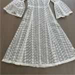 Doen Adalise Sea Salt White Lace Sheer Maxi Dress XS NWT Photo 3