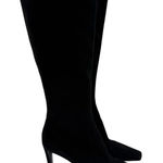 Prada  Vintage Black Elegant Suede Leather Minimalist Tall Chic Boots IT 40 Photo 0
