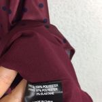 House Of Harlow 1960 x REVOLVE Ira Burgundy Polka Dot Satin Slip Dress Medium Pink Photo 6