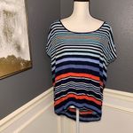 Torrid  striped scoop neck/ boat neck shirt Photo 1