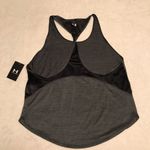 Under Armour UA Tech Vent Tank, Women's, Black/Gray, Size Large Twist Back Photo 6