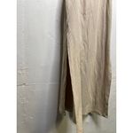 Aerie New  One Shoulder Midi Dress Size Large Tan Beige Photo 2