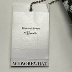  WeWoreWhat Cow Print Black White Stiletto Slit Jeans 26 NEW‎ *FLAWS Photo 4