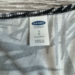 Old Navy  Women's Short Cap Sleeve Wrap Dress Black White Grey ST S SM Small TALL Photo 11