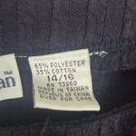 Adrian‎ Jordan Vintage Sweater Shirt Size 14/16 Polyester Blend Black Photo 2