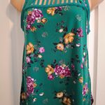 Torrid 00 Floral Green Sleeveless Top Photo 2