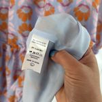 J.marie floral tiered long sleeve dress Blue Size L Photo 4