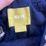 Maeve  Anthropologie Tisa Swing Floral Navy Dress Photo 4