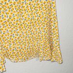 Faithfull the Brand New  Yellow Marguerite Flower Daphne Dress Size 6 Photo 3