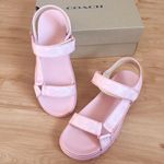 Coach Sport Sandal In Signature Canvas Women Size 9.5 US # CBB91 Photo 3