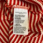American Eagle  NWT Striped Long‎ Sleeve Shirt Womens Size XS Red White Photo 7