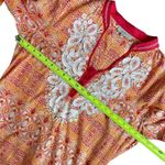 INDIKKA EMBROIDERED TUNIC SIZE L Orange Size L Photo 8
