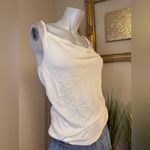 Old Navy  VINTAGE Y2K Sleeveless Cowl Neck Top Braided Straps White Medium Photo 1