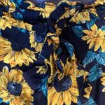H&M Sunflower print Ankle-length Pull-on Pants Photo 3